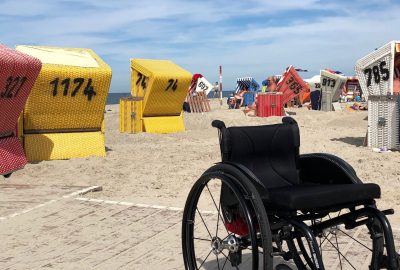 Langeoog mit Rollstuhl und Handicap