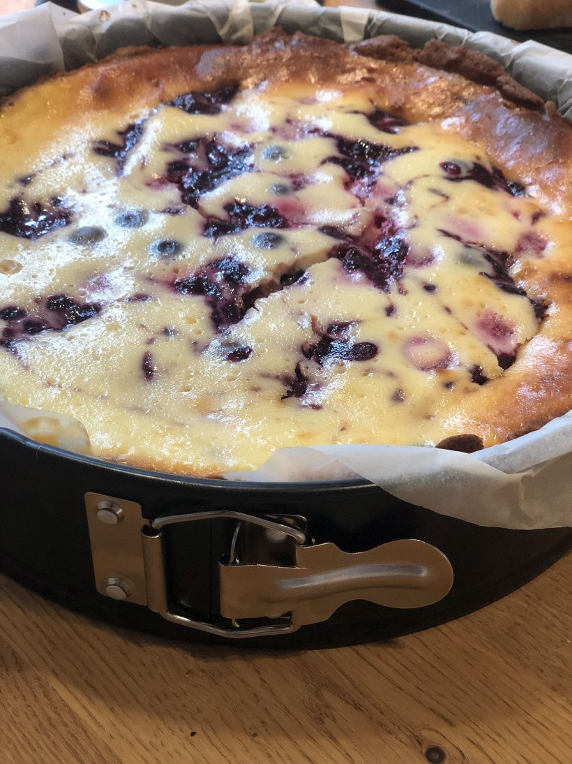 Blaubeer Käsekuchen