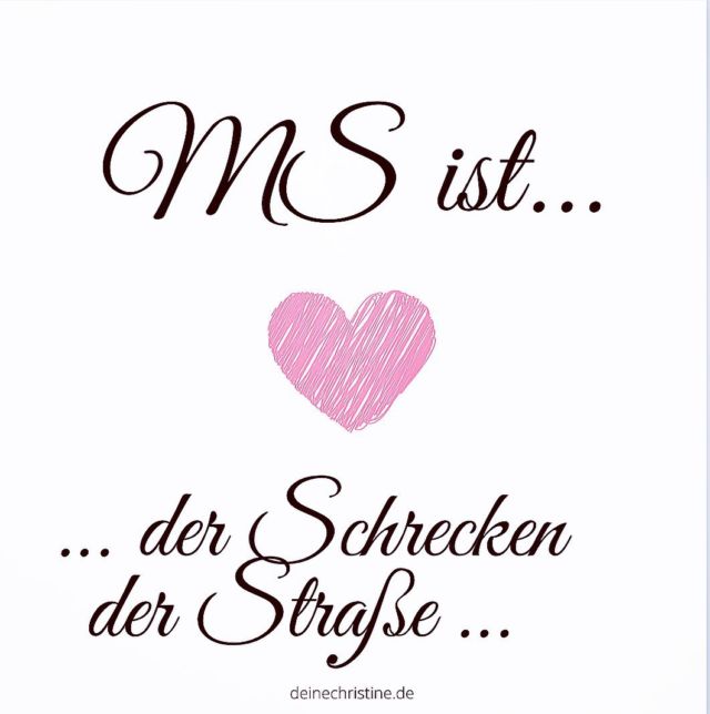 📌 MS! Multiple Sklerose! 
.
📌 Oh Graus, oh Schreck die Gesundheit ist weg. 
.
JA, das stimmt leider. 🙁

Alle wissen etwas, aber keiner ganz genau. Die meisten Leute schmeißen ihr Halbwissen in den Raum, ohne sich wirklich vorher informiert zu haben. 
.
Da läuft es mir manchmal echt kalt den Rücken runter, was ich da alles hören muss……
.
📌 MS Behauptungen:

Das ist Muskelschwund, nein ist es nicht.

Du wirst früher sterben. 
Sterben müssen wir alle, der eine früher, der andere später….

Du wirst im Rollstuhl landen !!!??? Erstens habe ich keine Flügel, damit ich landen kann und zweitens sage ich nicht “im Rollstuhl landen” sondern ……es gibt Menschen die den Rollstuhl als Hilfsmittel ansehen und gebrauchen; wiederum andere sind auf ihn angewiesen…..!

Somit “landen” wir nicht alle im Rollstuhl!!! 😉

Das ist vererbbar. 
Die Wissenschaft sagt immer noch nein, wobei ich einige Leute kenne, in deren Familien MS häufiger vorkommt. Also weiß man hier eigentlich auch nichts genaues. 🙈

MS ist heilbar. Falsch. 

Bis jetzt hat die Wissenschaft viele Medikamente, Therapien entwickelt, auf den Markt gebracht. Diese sollen helfen, die Krankheit aufzuhalten, zu verzögern. 
Der eine nimmt etwas, es hilft. 
Der andere nimmt auch etwas und es hilft nicht.
.
Kennst DU noch Behauptungen die durch die Straßen geistern. 😉 

Ich bin gespannt. 
.
Deine Christine! ❤️
.
.
.
.
.

#multiplesklerose #ms #mskämpferin #msverbindet #msmutmacher #aufklärung #msfatigue #msfamilie #neuro #muskelschwund #krankheit #krankheiten #gesundheit #rollstuhl #therapie #wissenistmacht #hilfsmittel